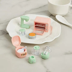 Dollhouse Kitchen Set - Microwave & Rice Cooker - Play House Toy