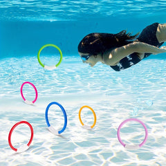 4pcs Diving Ring Sets for Pool Play Swimming Training