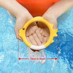 4pcs Diving Ring Sets for Pool Play Swimming Training