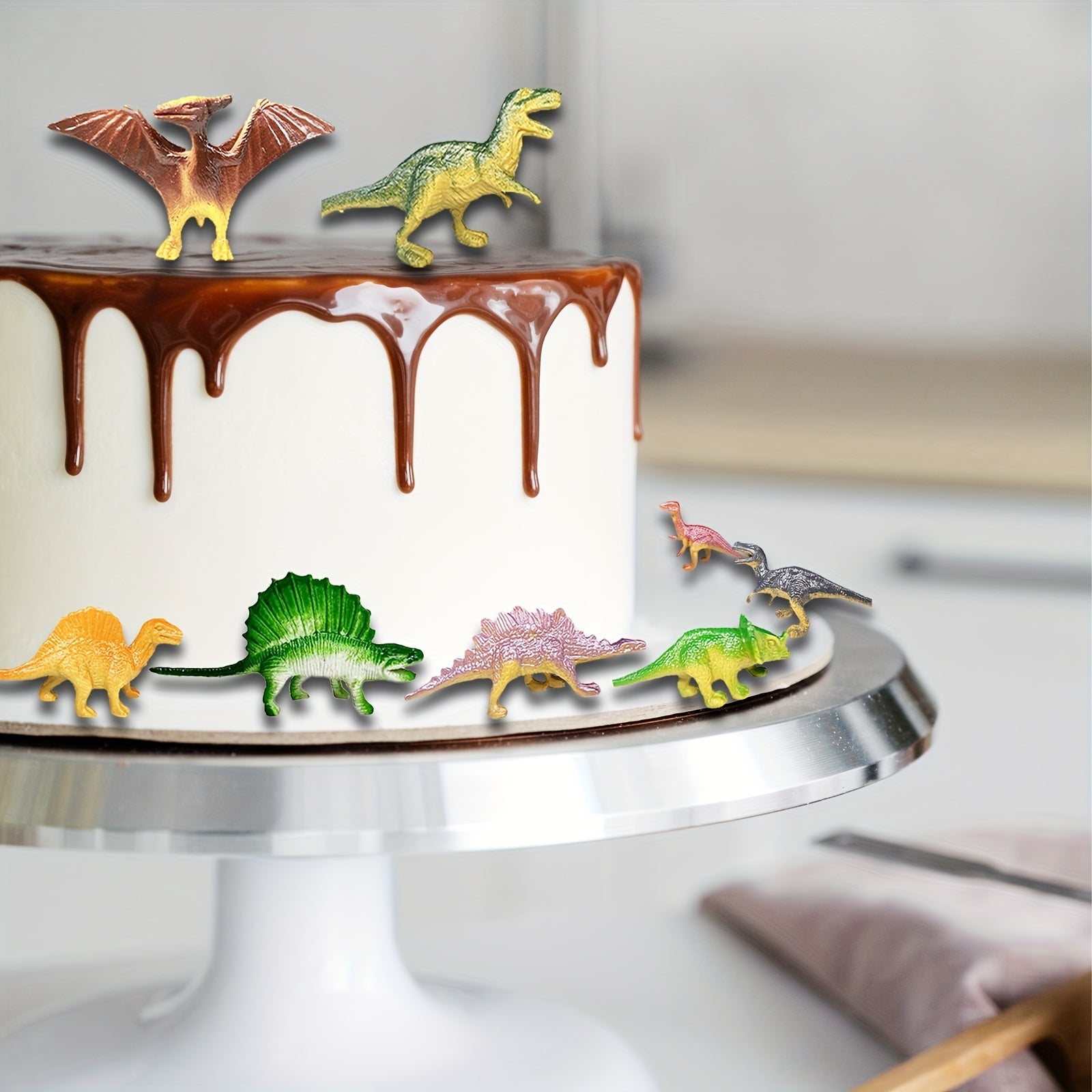 16pcs Dinosaur Model Set Educational Toy For Fun Gift