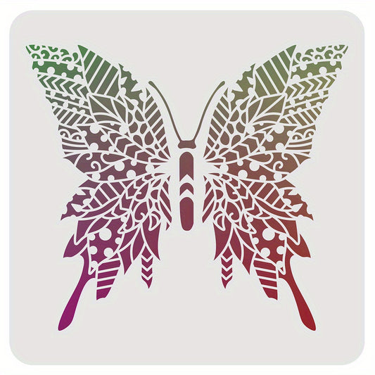 PVC Butterfly Stencil for Adult Crafts 29.97 x 29 Pack of 1