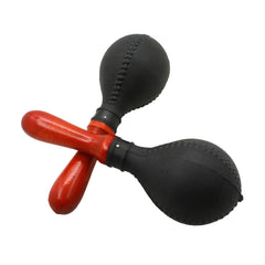 2pcs Maracas with Wooden Handles for Enhanced Sound