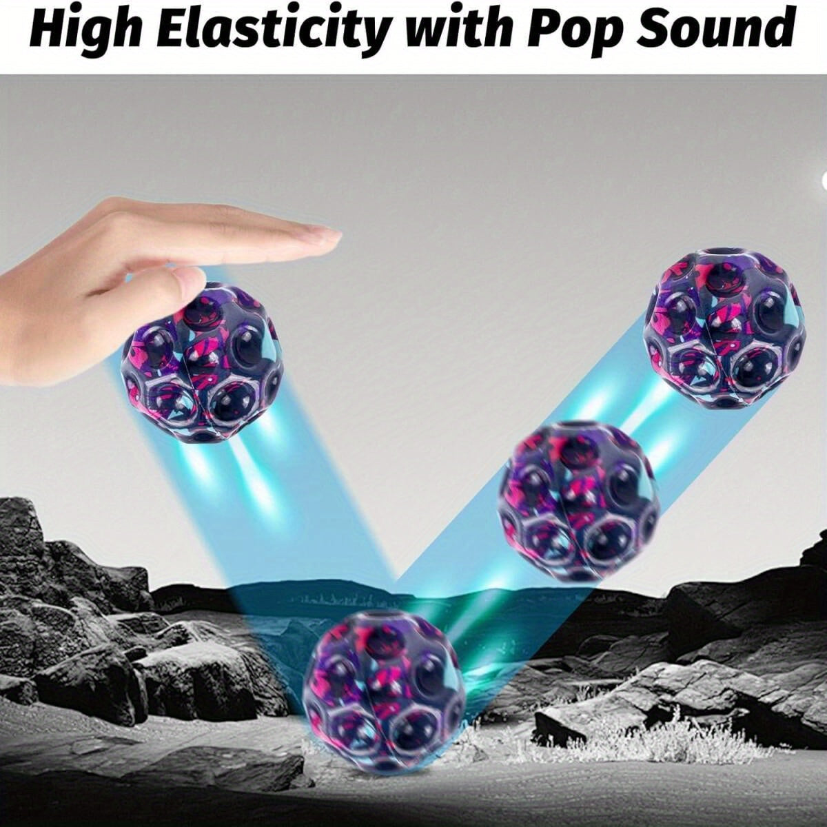 Ultra High Bounce Space Ball Moon Foam for Adults