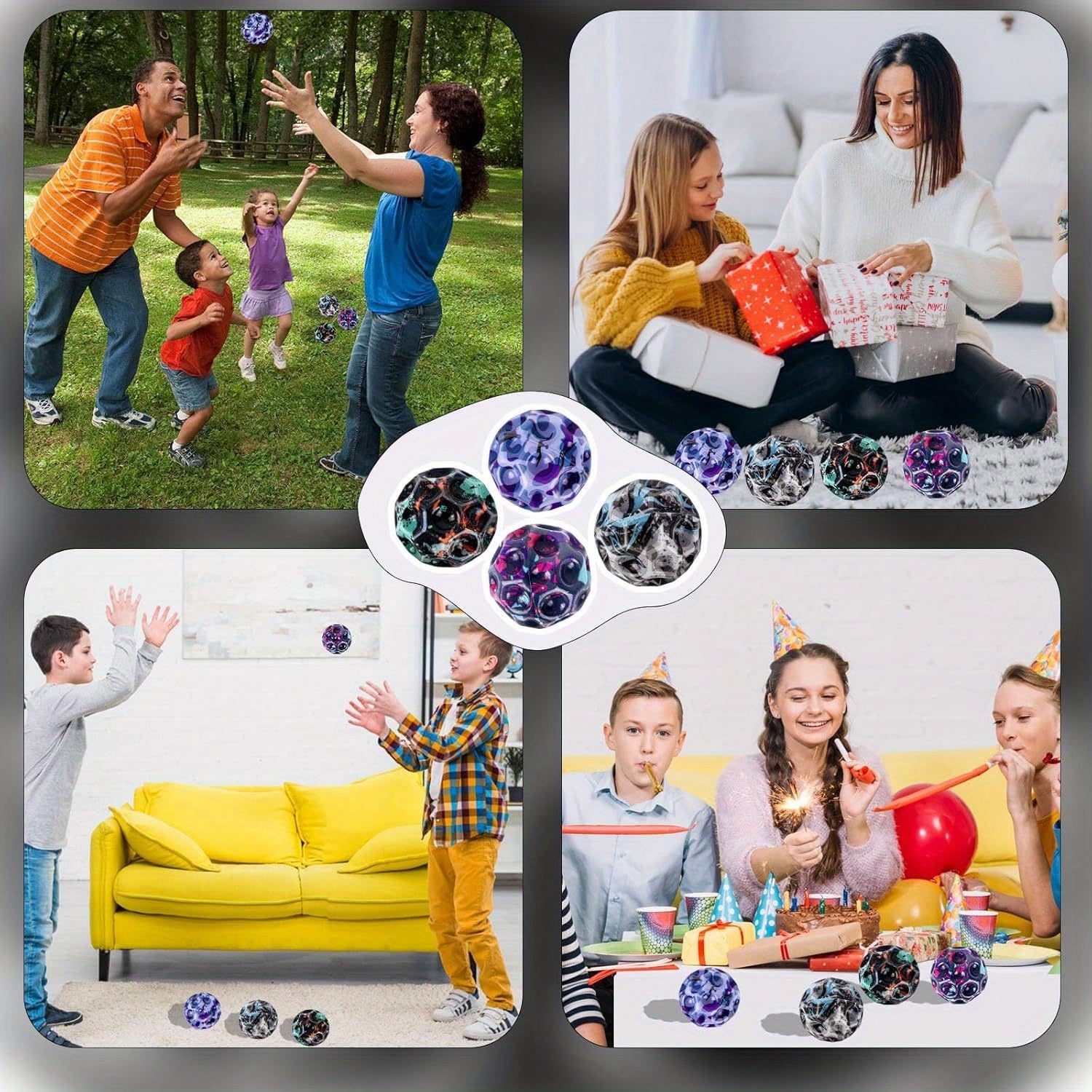 Ultra High Bounce Space Ball Moon Foam for Adults