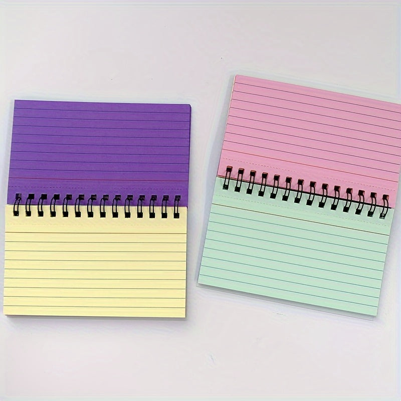 Colorful Spiral Notebook with Dividers Durable Paper 1pc