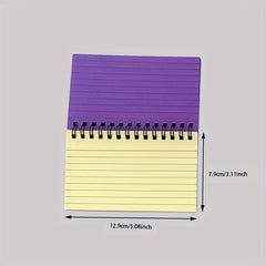 Colorful Spiral Notebook with Dividers Durable Paper 1pc