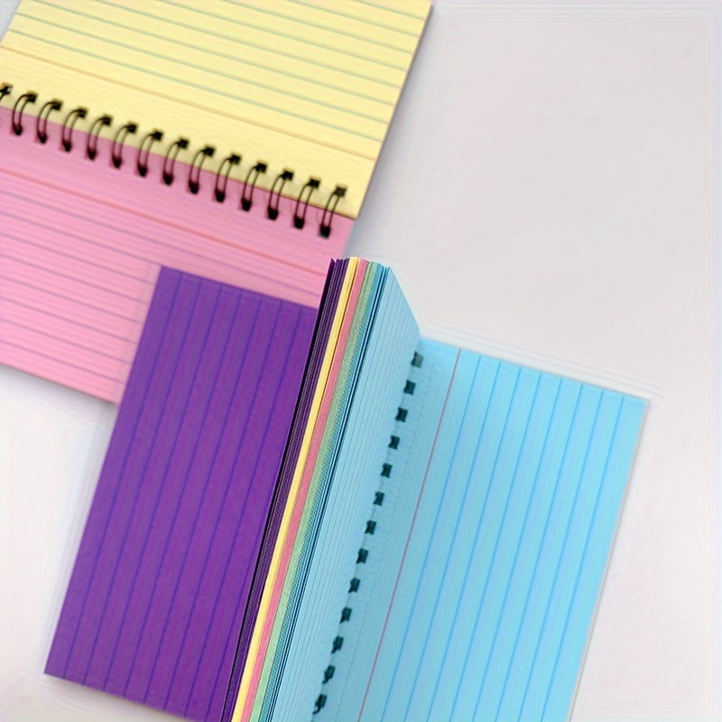 Colorful Spiral Notebook with Dividers Durable Paper 1pc