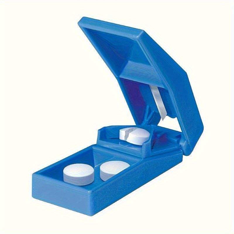 Plastic Pill Cutter with Stainless Steel Blade