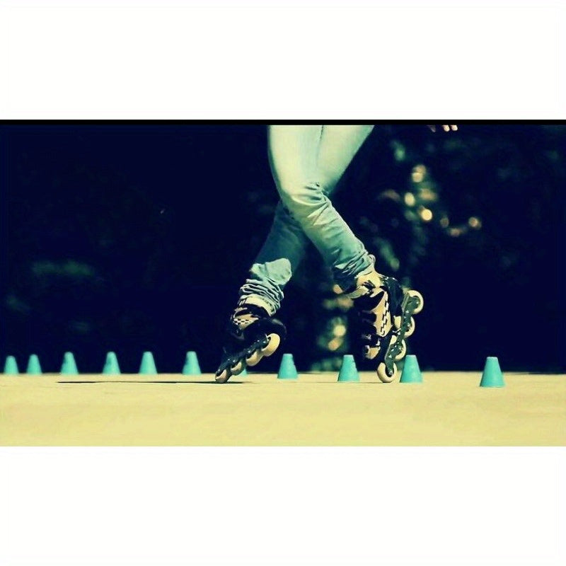 12 Pcs Adult Training Cones Windproof Barricades for Roller Skating