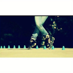 12 Pcs Adult Training Cones Windproof Barricades for Roller Skating