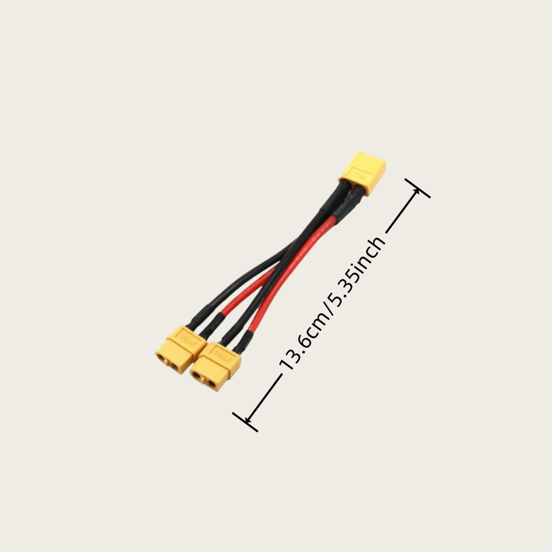 High Temp Silicone 14AWG Cable for UAVs XT60 Plug