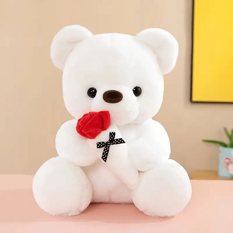 Cotton Rose Teddy Bear Plush Toy Soft Cuddly Stuffed Animal
