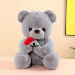 Cotton Rose Teddy Bear Plush Toy Soft Cuddly Stuffed Animal