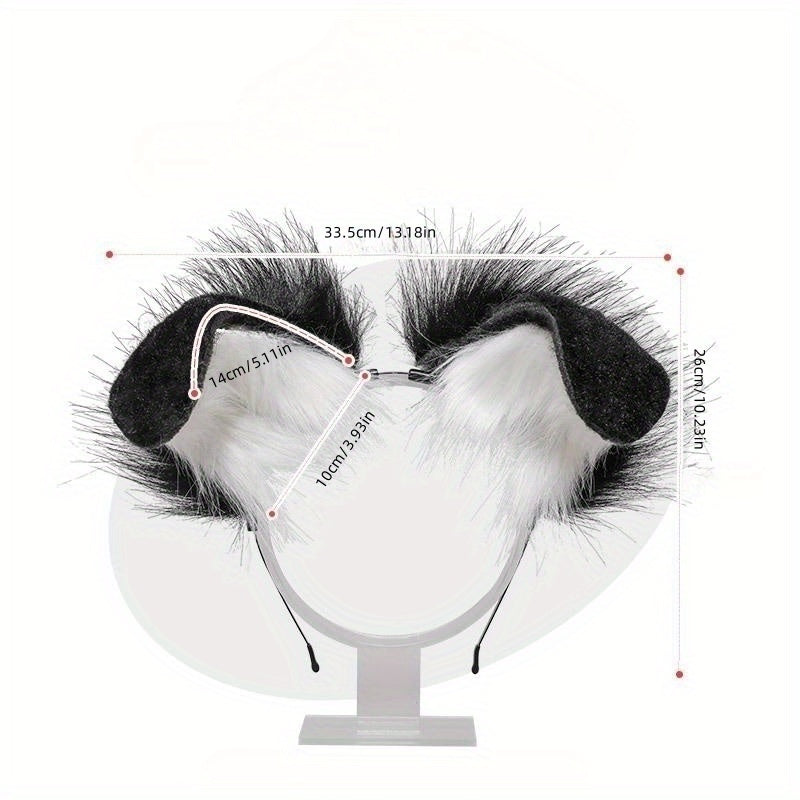 Plush Animal Ears Headband Cosplay Festive Outfits