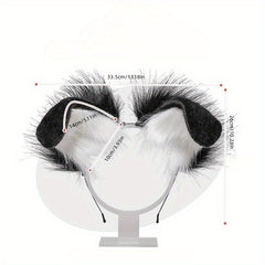 Plush Animal Ears Headband Cosplay Festive Outfits