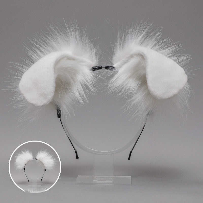 Plush Animal Ears Headband Cosplay Festive Outfits