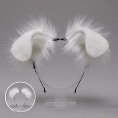 Plush Animal Ears Headband Cosplay Festive Outfits