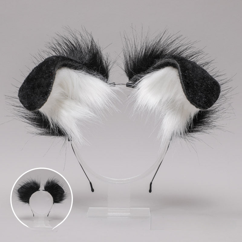 Plush Animal Ears Headband Cosplay Festive Outfits
