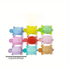 20pcs Glow in the Dark Turtle Matching Game Mini Blind Box Pieces