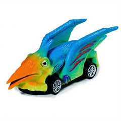 Dinosaur Car Toys for Kids 3-7 Years - Educational Push Back Dinosaurs Set
