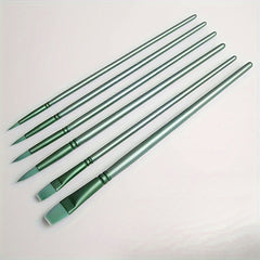 6-Piece Painting Brush Set for DIY Acrylic, Watercolor Painting