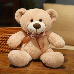 Bow Tie Ribbon Teddy Bear Plush Toys - Gift for Special Occasions