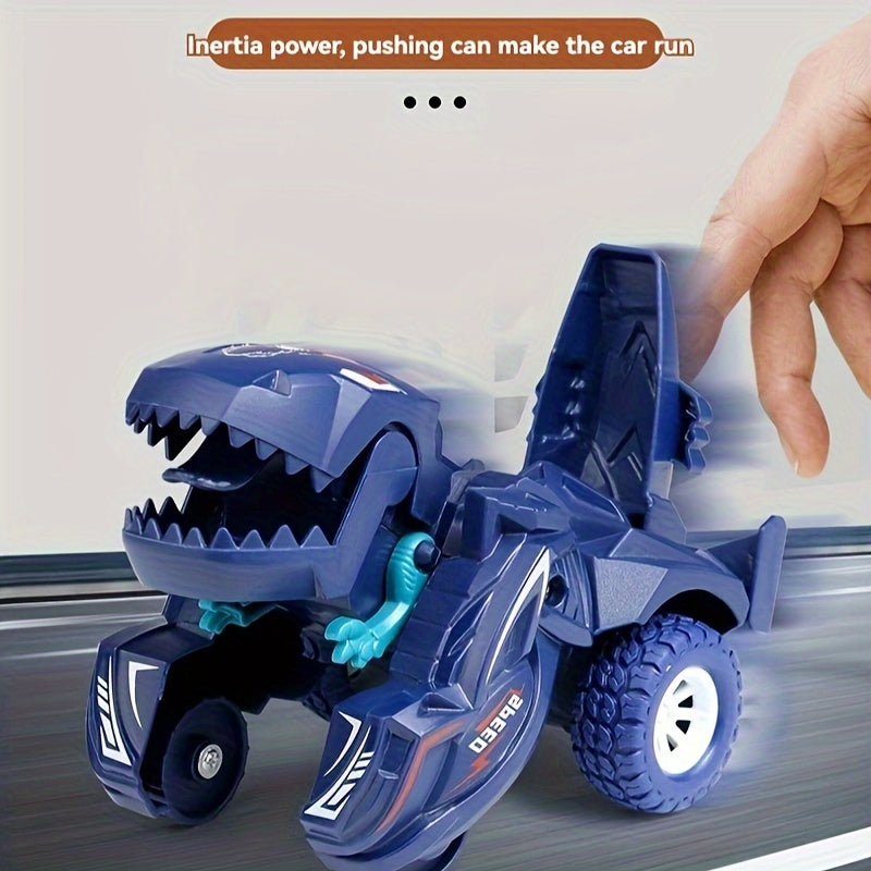 Deformation Dinosaur Car Toy 2-in-1 Auto Dino Transformation as Gift