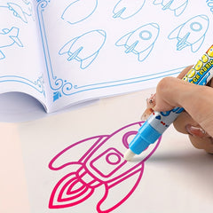 Reusable Kids' Water Painting Mat Ocean & Animal Themes Educational Art Canvas