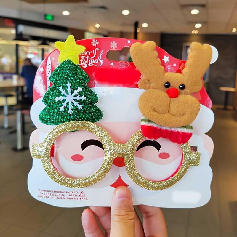 Christmas Party Glasses Frames - Holiday Themed Eyewear for All Ages