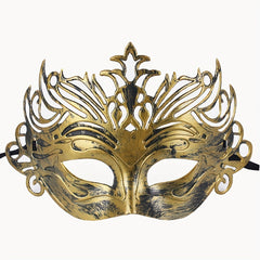 Royal Style Crown Eye Mask Half Face Mask Halloween Cosplay Prop