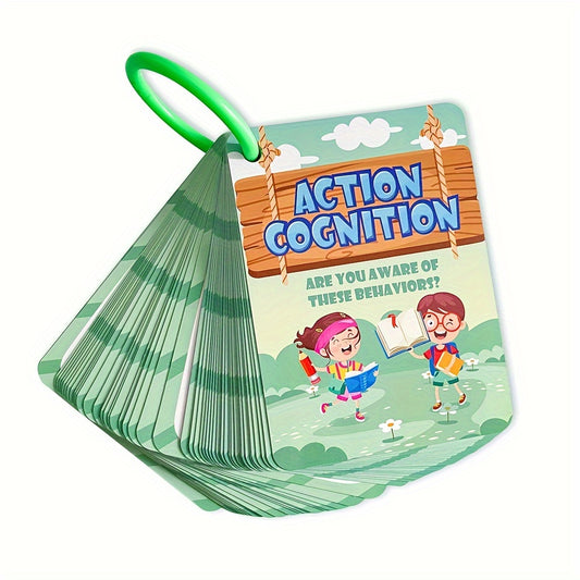 Educational Flashcards Daily Routine Verbs for Adult Learners Thick Durable