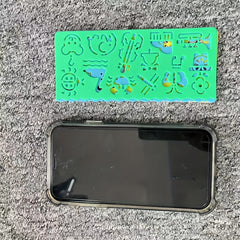 4pcs Drawing Toys Painting Template Boards Ruler Art Craft Learning