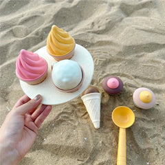 DIY Ice Cream Cake Model Beach Toy