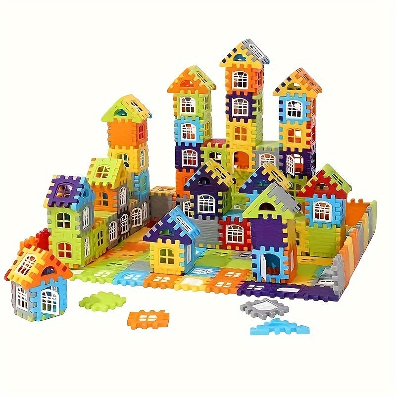 100 Pieces DIY Block Set Square Building Blocks Educational Toy
