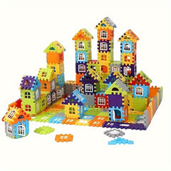 100 Pieces DIY Block Set Square Building Blocks Educational Toy