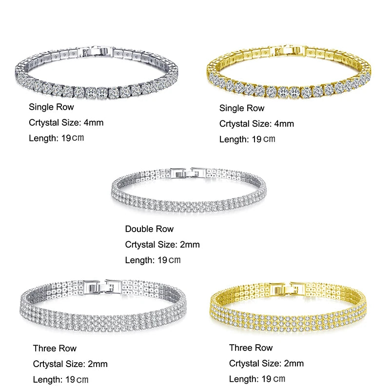 Green Crystal Friendship Bracelet with Zircon Charm