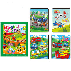 Magic Water Drawing Book Toy Reusable Water Drawing Book Magic Book