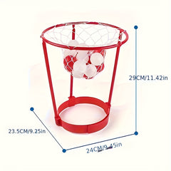 Interactive Head Mounted Basketball Hoop Game