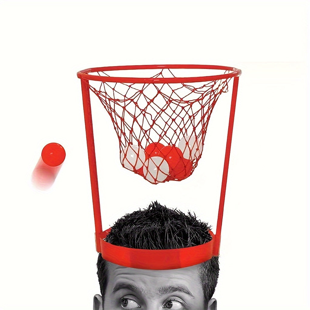 Interactive Head Mounted Basketball Hoop Game