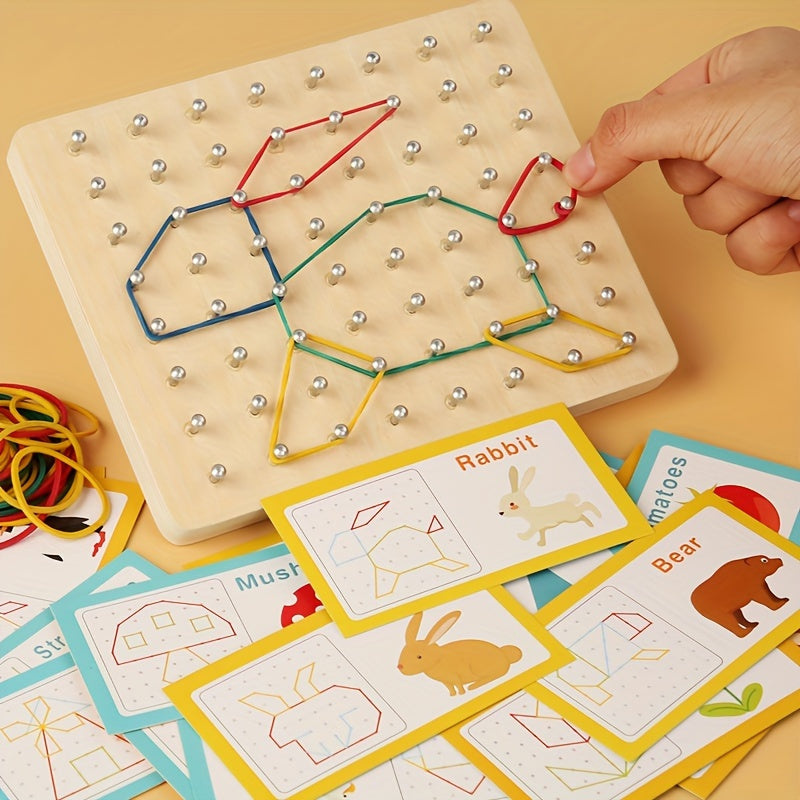 Geometry Pegboard Educational Toy for Children