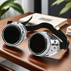 Steampunk Retro Goggles Costume Eyewear for Halloween Welding
