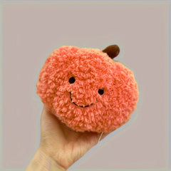 Halloween Pumpkin Plush Toy Pillow Soft Stuffed Pumpkin with Smiling Face