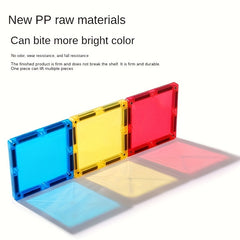 Magnetic 3D Building Blocks Set for Boys & Girls