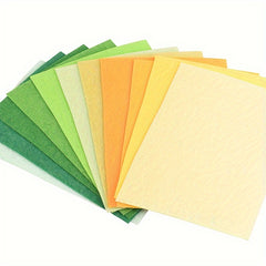 40pcs 1mm Nonwoven Felt Fabric for Home Decoration Sewing Dolls