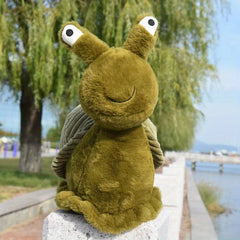 Cute Snail Plush Toy 27 Soft Doll for Halloween & Christmas