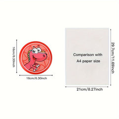 3 Pack Dinosaur Throwing & Catching Game Soft Lightweight Beach Lawn Toy Ages 3