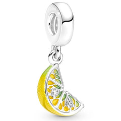 Jungle Paradise Parrot Charm Pendant Silver Bead Bracelet Necklace