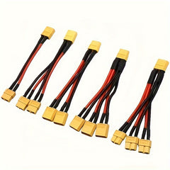 High Temp Silicone 14AWG Cable for UAVs XT60 Plug