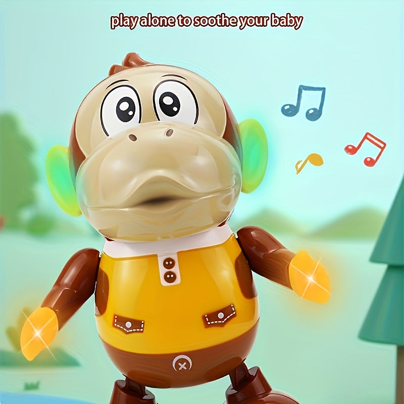 Interactive Dancing Monkey Toy with Music & Lights Swing Walk Nod