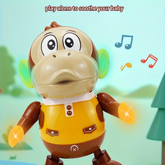 Interactive Dancing Monkey Toy with Music & Lights Swing Walk Nod